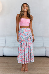 Just My Type Crop Top Pink