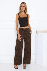 Feline Glow Pants Cheetah