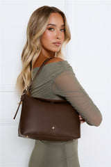 Lina Bag Chocolate PU Gold