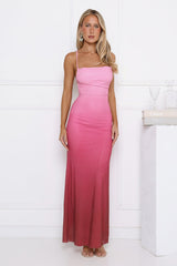 Glow From Moons Maxi Dress Pink
