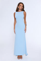 Glowing Goddess Maxi Dress Blue