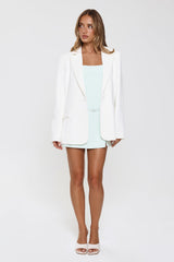 Modern Executive Tailored Blazer White