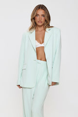 Modern Executive Tailored Blazer Mint