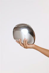 Own The Moment Clutch Silver