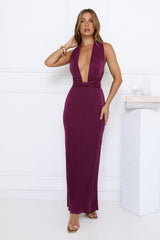 Fly Above Maxi Dress Purple