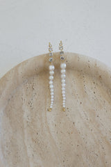 18k Gold Plated Afterparty Earrings Gold
