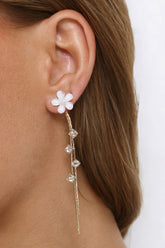 Fresh Pick Dangle Earrings Gold