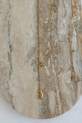 18K Gold Plated Cosmo Swerving Necklace