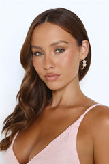 Blooming Bliss Earrings Gold