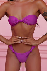 Lifeguard On Duty Swim Top Purple