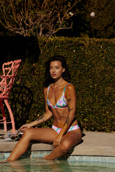Bay Breeze Swim Top Print
