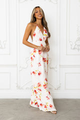 Lasting Impression Halter Jumpsuit White
