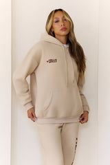 BASE Fleece Slip On Hoodie Beige