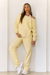 BASE Fleece Straight Leg Sweatpants Butter