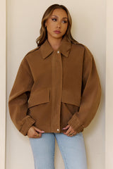 Out Now Jacket Brown