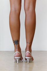 Henrietta Sandal Heels Ivory