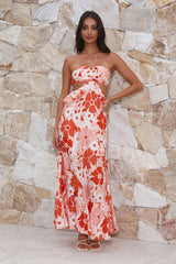 Bring The Mood Maxi Dress Orange
