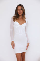 Lover Of Us Mini Dress White
