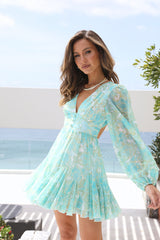 Hymns Of Love Dress Aqua