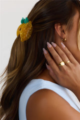 Lemon Claw Clip Yellow