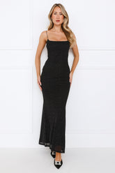 Connoisseur Maxi Dress Black