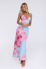 Glow Within Reach Maxi Dress Blue
