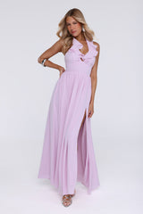 Celebrate You Halter Maxi Dress Pink