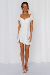 Im All I Need Dress White