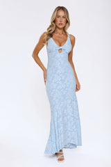 Effortless Glow Maxi Dress Blue
