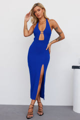 Got The Vibe Midi Dress Royal Blue