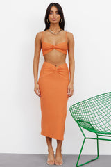 Bad B Nation Crop Orange