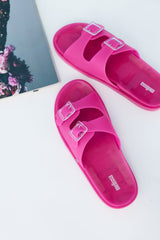 MELISSA Wide Slides Pink