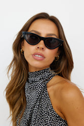 BANBÉ The Linda Sunglasses Black-Ivory-Smoke