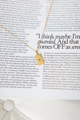18K Gold Plated Eye Seeing Necklace Gold