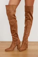 BILLINI Vixen Boots Wood Suede Natural