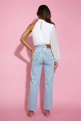 LEVIS Ribcage Straight Ankle Jeans