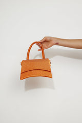 BILLINI Alana Cross Body Bag Orange Diamante