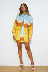 C/MEO COLLECTIVE Vertigo Skirt Landscape