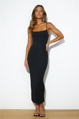 Every Girl Wants Maxi Dress Black