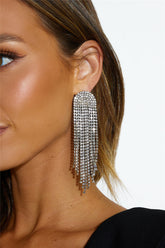 Dazzling Sunbeam Earrings Silver