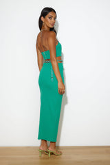 Connect With Me Maxi Dress Green