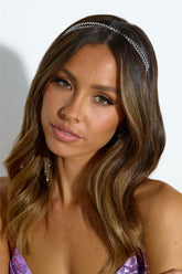 Bring The Sparkles Headband Silver