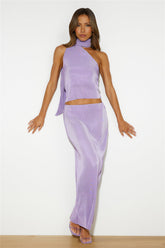 Fashion Retreat Maxi Skirt Lilac