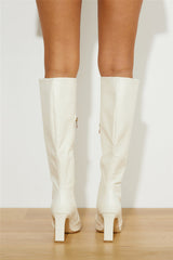 BILLINI May Boots Ivory Scale