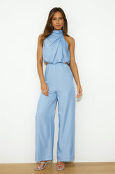 Her Values Jumpsuit Blue