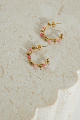 18k Gold Plated Luxe Beads Earrings Gold