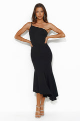 Find Me Partying Midi Dress Black