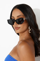 BANBE The Adriana Sunglasses Black Ink
