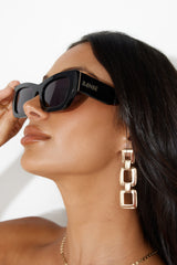 BANBE The Iman Sunglasses Black Jet