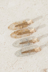 Fairytale Hair Clip Set Gold Silver